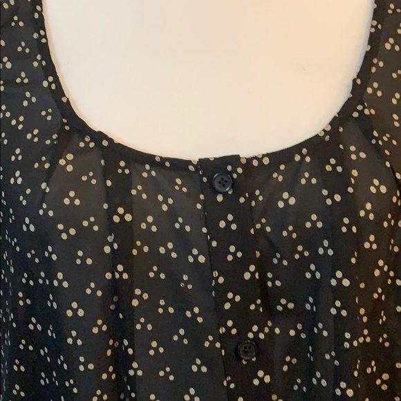 Collective Concepts tunic top - in black and tan print - Picture 5 of 6